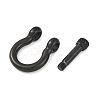 Ion Plating(IP) 304 Stainless Steel Screw D-Ring Anchor Shackle Clasps STAS-E452-43B-2