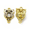 Alloy Rhinestone Connector Charms FIND-C019-10AG-01-1