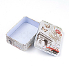 Mini Cute Tinplate Storage Box CON-WH0061-A05-2