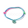 Adjustable Nylon Cord Bracelets BJEW-JB04362-M-2