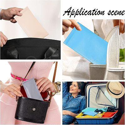 Nbeads 8Pcs PU Imitation Leather Glasses Case AJEW-NB0003-34-1