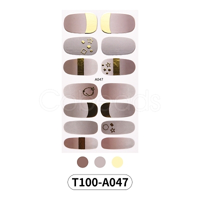 Full Wrap Gradient Nail Polish Stickers MRMJ-T100-A047-1