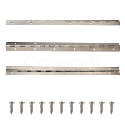 Spritewelry 54Pcs 2 Styles Stainless Steel Hinges TOOL-SW0001-01B-1