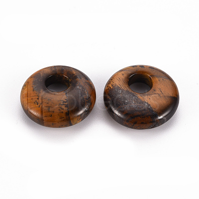 Natural Tiger Eye Pendants G-T122-67C-1