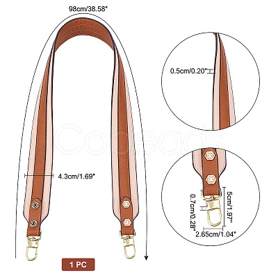 Microfiber Leather Bag Straps FIND-WH0003-55-1