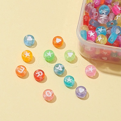 50G Transparent Acrylic Beads TACR-FS0001-26-1