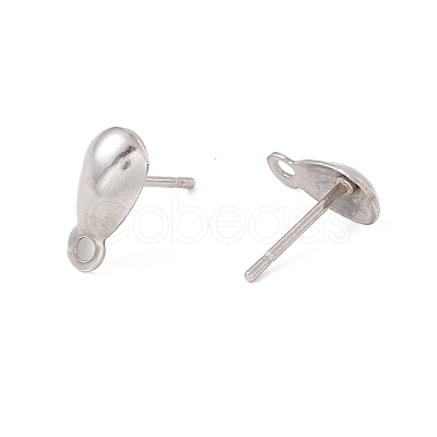 Non-Tarnish 304 Stainless Steel Stud Earring Findings X-STAS-P307-16P-1