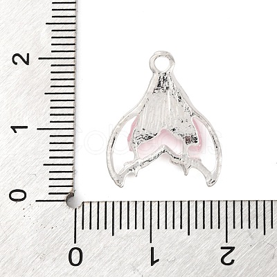 Rack Plating Alloy Resin Pendants FIND-Q116-02S-04-1