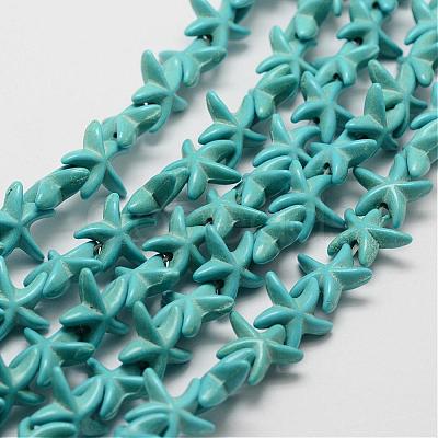 Synthetic Howlite Bead Strand G-P228-16-1