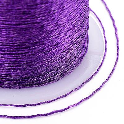 Polyester Braided Metallic Thread OCOR-I007-B-12-1