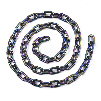 Acrylic Opaque Cable Chains PACR-N009-002A-1