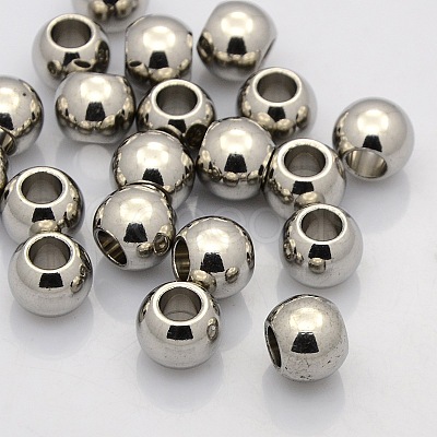 Tarnish Resistant 304 Stainless Steel Rondelle Spacer Beads STAS-N020-19-1