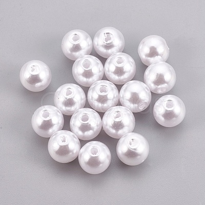 ABS Plastic Imitation Pearl Beads KY-G009-18mm-03-1