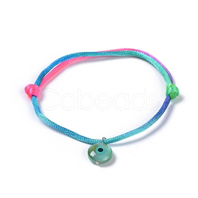 Adjustable Nylon Cord Bracelets BJEW-JB04362-M-1