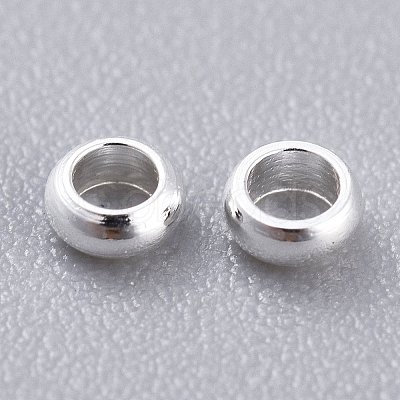 201 Stainless Steel Spacer Beads STAS-K210-40C-S-1