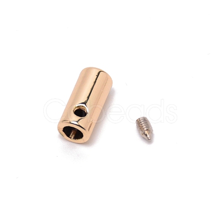 Zinc Alloy Cord Ends FIND-WH0091-24A-LG-1