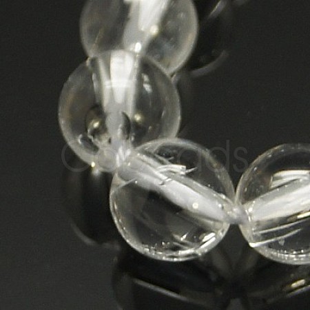 Natural Quartz Crystal Beads Strands X-G-C175-4mm-2-1