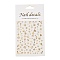 PET Christmas Laser Nail Art  Sticker, Self-adhesive, 3D Design, For Nail Tips Decorations, Mixed Christmas Theme Pattern, Gold, 10.4x8x0.02cm