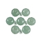 Natural Green Aventurine Beads, Pumpkin, 12x9mm, Hole: 1.2mm