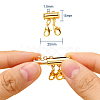 2 Set 2 Style Alloy Magnetic Slide Lock Clasps FIND-YW0001-25-2
