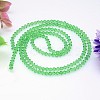 Faceted Imitation Austrian Crystal Bead Strands G-M180-5mm-15A-2
