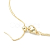 Brass Chain Bracelet BJEW-M201-01G-2