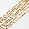 Brass Cable Chains X-CH038-G-1