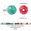 Christmas Theme Glass Beads Strands GLAA-YW0001-82A-4