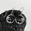Tibetan Style Alloy Dangle Earrings PW-WG19797-01-4