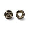 Tibetan Style Alloy Beads FIND-Q094-38AB-2