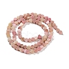 Natural Rhodonite Beads Strands G-M403-A32-01-3