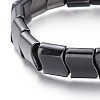 Magnetic Synthetic Hematite Beads Stretch Bracelets BJEW-A115-03-2