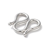 999 Sterling Silver Hook and S-Hook Clasps STER-P063-03P-2