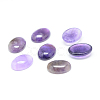 Natural Amethyst Gemstone Cabochons G-T020-18x25mm-26-1