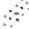 Handmade Natural Smoky Quartz Chip Beads Chain CHS-H028-06A-05-1