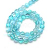 Synthetic Moonstone Beads Strands X-G-F142-10mm-03-2