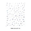 3D Metallic Star Moon Heart Nail Decals Stickers MRMJ-R088-28-437-01-2