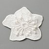 Computerized Embroidery Lace Self Adhesive/Sew on Patches DIY-WH0410-49E-1