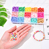 2250Pcs 15 Colors Handmade Polymer Clay Beads CLAY-YW0001-26A-7