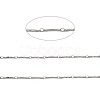 Handmade 304 Stainless Steel Bar Link Chains CHS-G025-13P-2