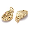 Brass Micro Pave Colorful Cubic Zirconia Pendants KK-P192-11G-3