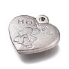 Non-Tarnish Valentine's Day 304 Stainless Steel Pendants STAS-Z007-08-2