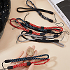 Gorgecraft 20Pcs 5 Colors Knitting Nylon Lanyard Wrist Strap Phone Straps AJEW-GF0007-74-3