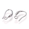 Brass Earring Hooks KK-L177-29-2