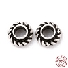 925 Sterling Silver Bead Caps STER-D036-23AS-1