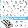 Unicraftale 90Pcs 3 Style 304 Stainless Steel Tube Bails STAS-UN0055-86-5