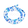 Glass Beads Strands GLAA-F106-B-14-2