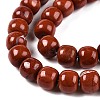 Natural Red Jasper Beads Strands G-T138-147-3