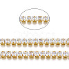 Square Cubic Zirconia Strass Chains CHC-N020-07-2
