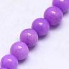 Natural Mashan Jade Round Beads Strands X-G-D263-8mm-XS24-2